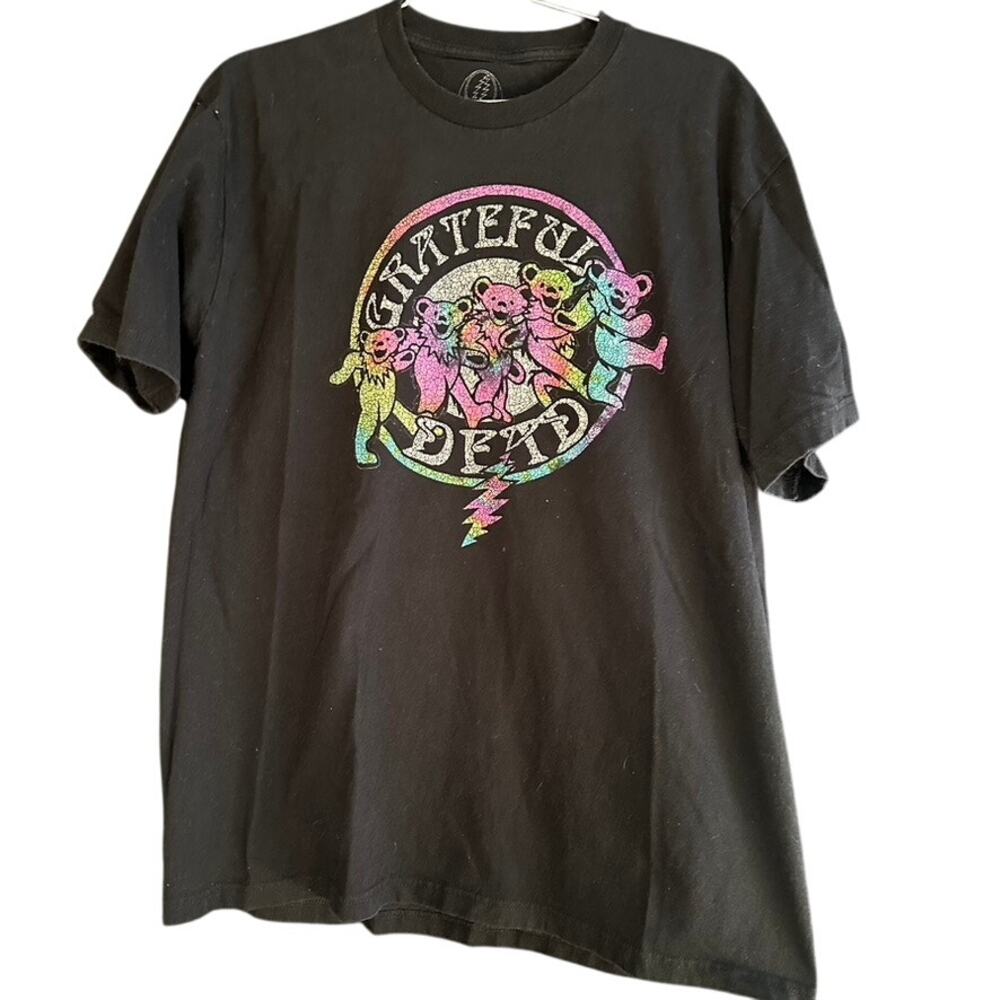Grateful‎ Dead Black T-shirt Dancing Bears Size L